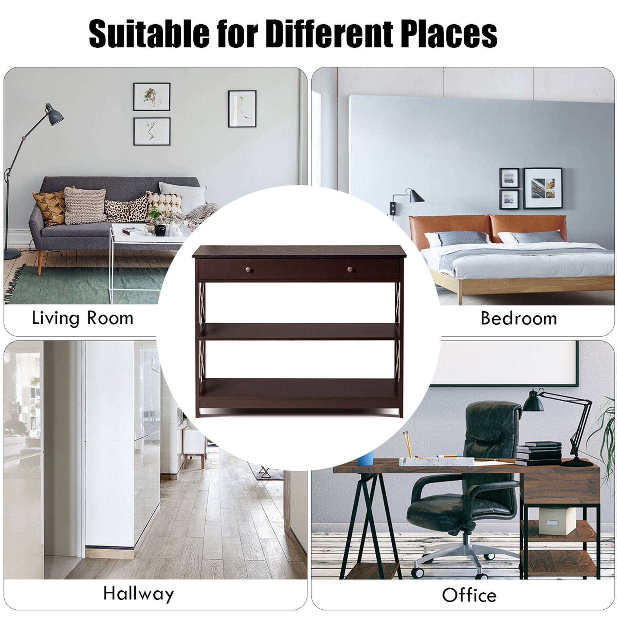 Suitable for Different Places

Living Room

Bedroom

Hallway

Office