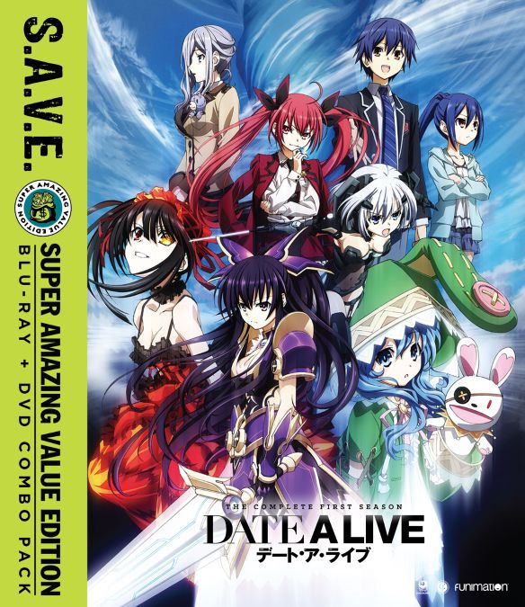  Date A Live: Season One [S.A.V.E.] [Blu-ray/DVD] [4 Discs]