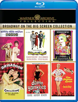 Front. Broadway on the Big Screen-6-Film Collection - BluRay.