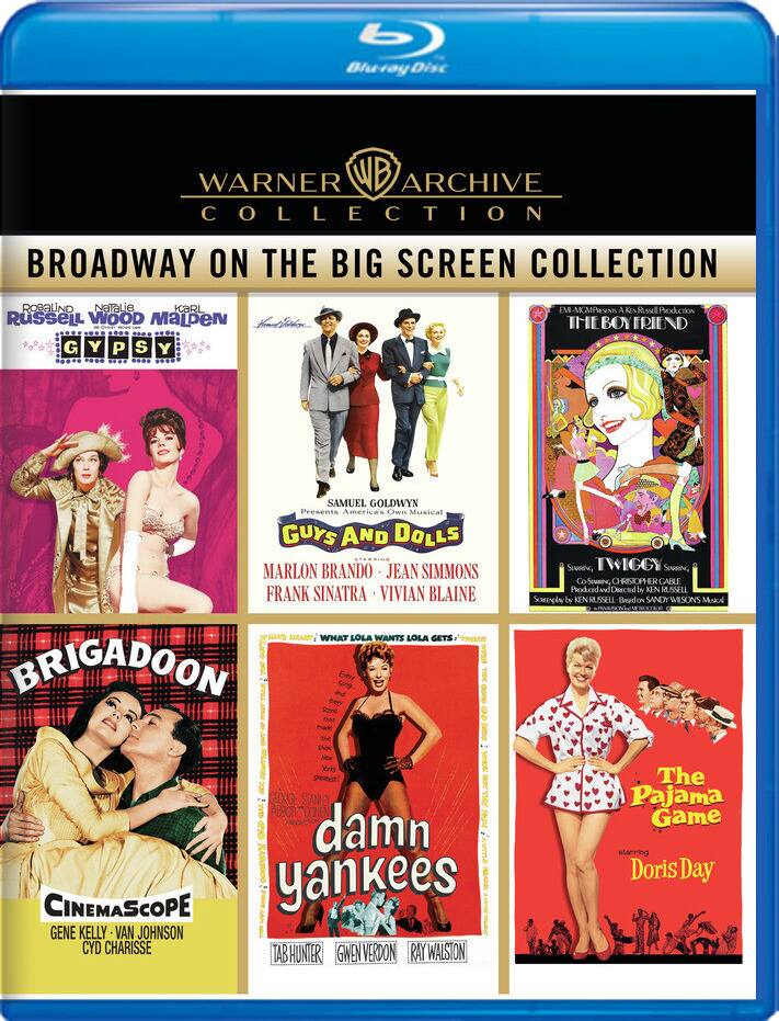 Front. Broadway on the Big Screen-6-Film Collection - BluRay.