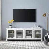 Camden&Wells - Benedict TV Stand for Most TVs up to 75" - Alabaster - Front_Zoom