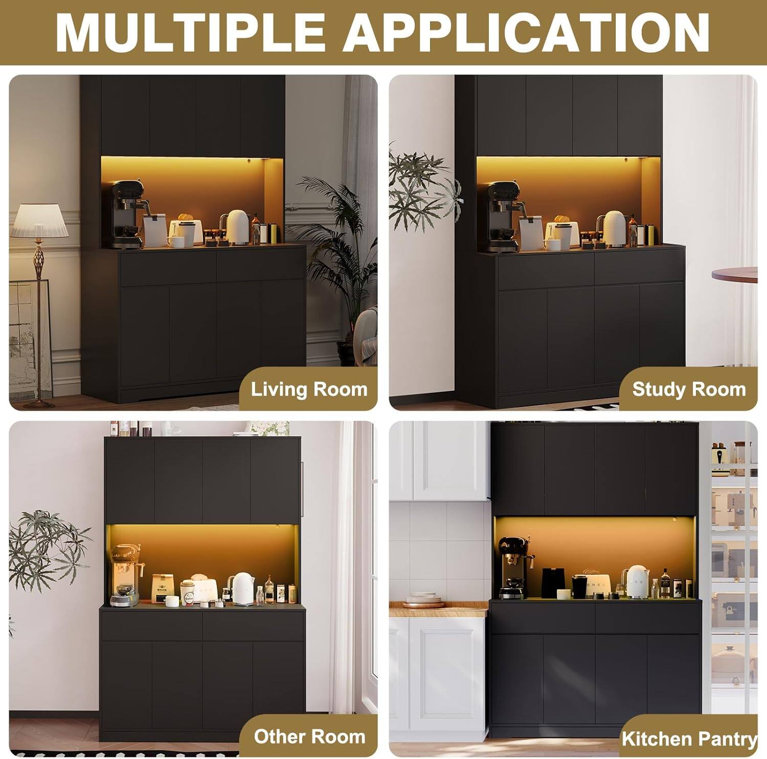 MULTIPLE APPLICATION

Living Room
Study Room
Other Room
Kitchen Pantry