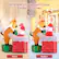 Inflatable Liftable Santa Claus Climbing Chimney 5ft 5ft 4.3ft 4.3ft Indoor Outdoor