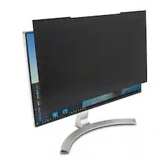 Front. Kensington - K58358WW Magnetic Privacy Screen for 24 in. Widescreen Monitors with 16:10 Aspect Ratio - false.