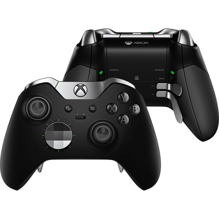 Left. Microsoft - Xbox Elite Series 1 Color Black HM3-00001 - Black.
