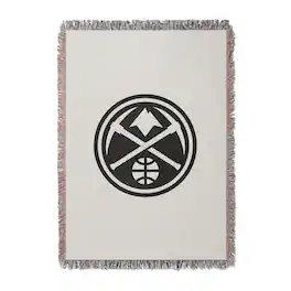 Chad & Jake - Denver Nuggets Woven Blanket - White