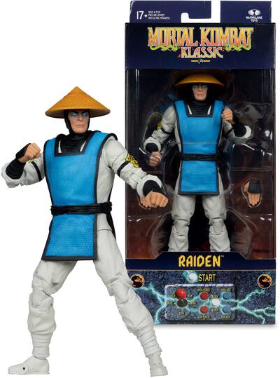 McFarlane Toys Mortal Kombat Klassics Wv2 Raiden 7 McFarlane Toys Mortal Kombat Klassics Wv2 Raiden 7