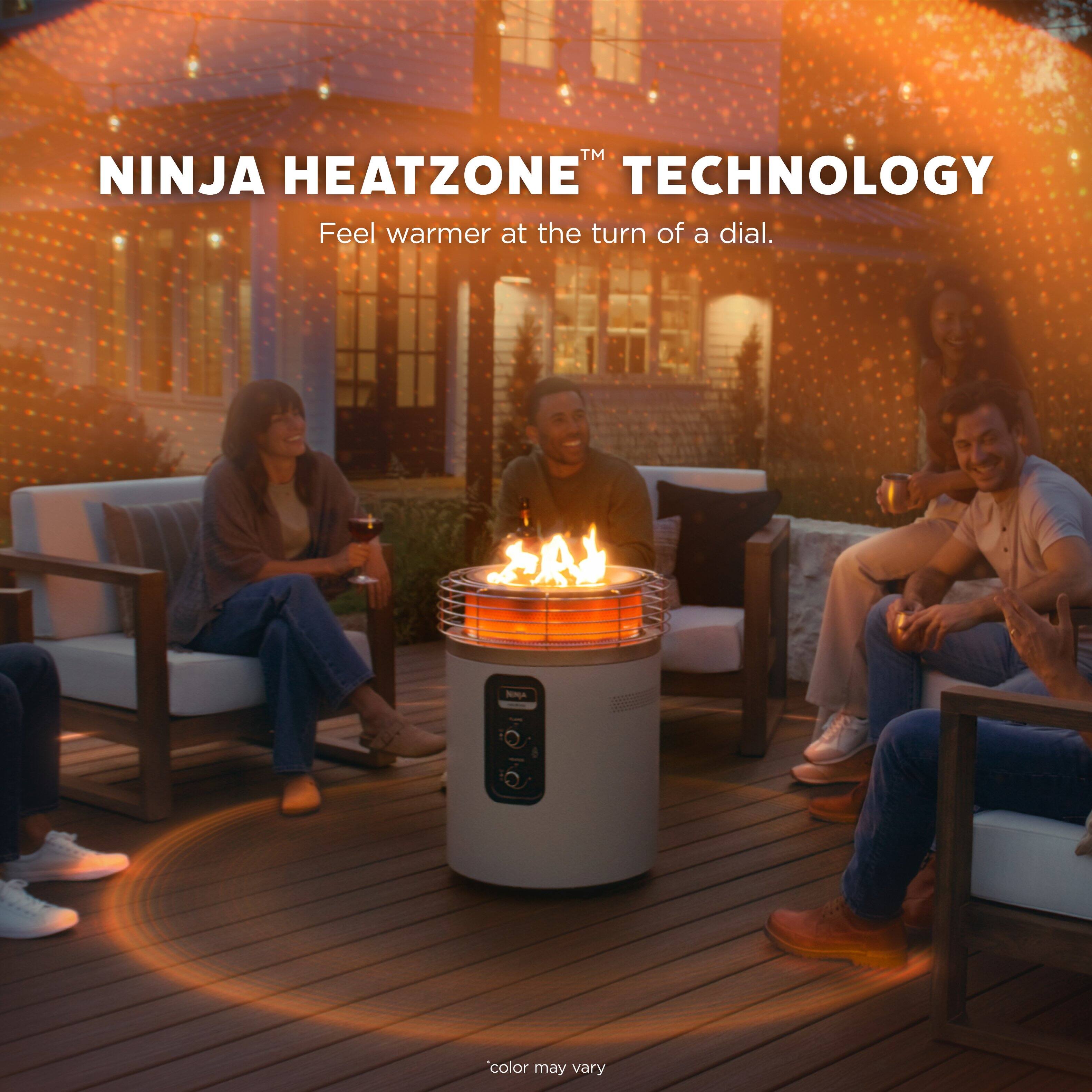 NINJA HEATZONE™ TECHNOLOGY  
Feel warmer at the turn of a dial.  
Color may vary