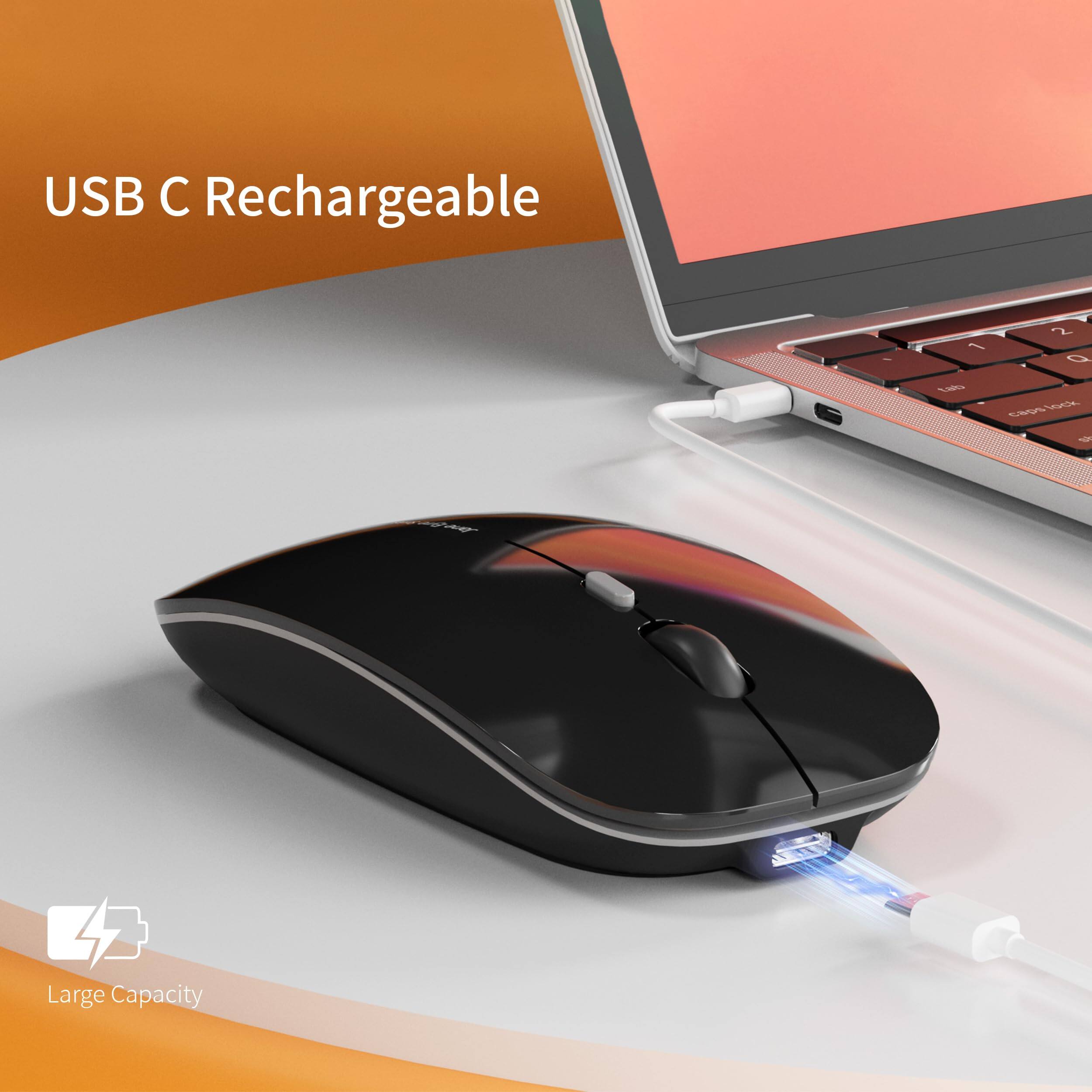 USB C Rechargeable  
Large Capacity