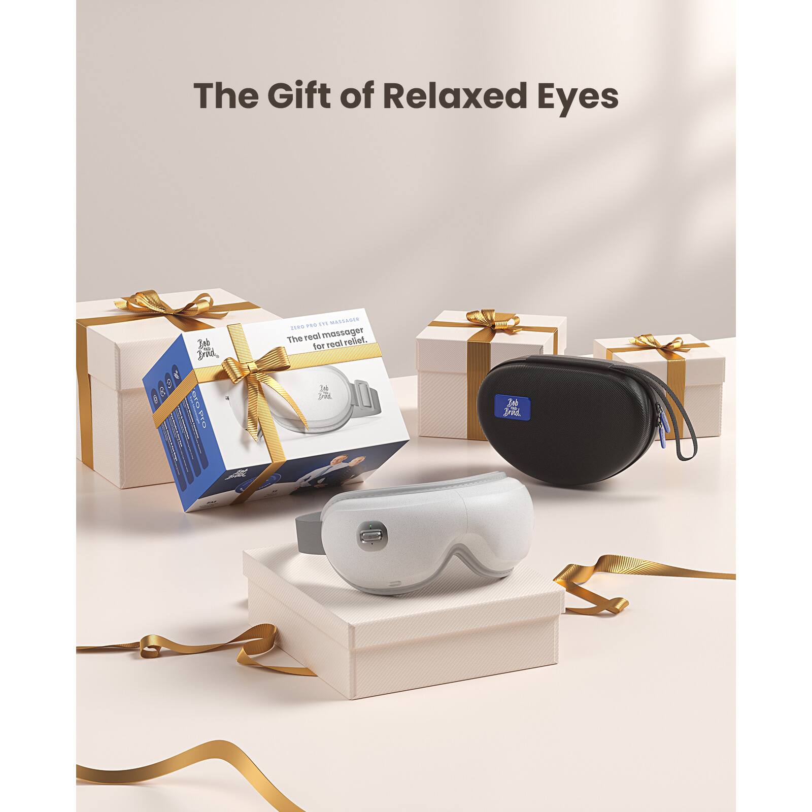 Bob and Brad Zero Pro Eye Massager Ultra Quiet with Heating and