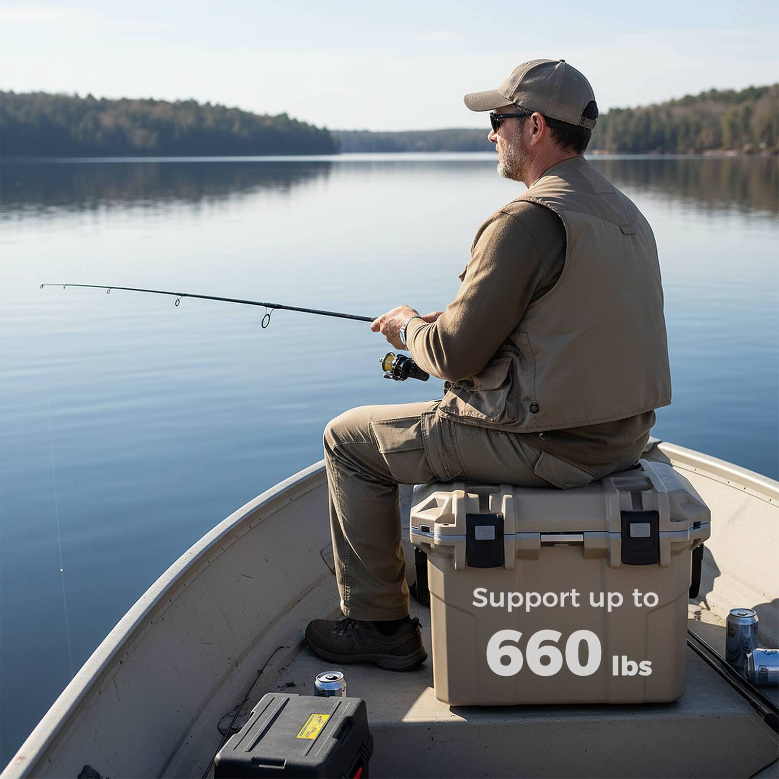 Support up to 660 lbs