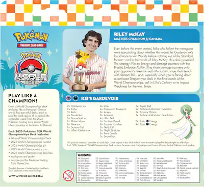 Trading Card Game: 2025 Pokmon World Championships Deck Styles May Vary 10-10362-101 - Best Buy Trading Card Game: 2025 Pokmon World Championships Deck Styles May Vary 10-10362-101 - Best Buy