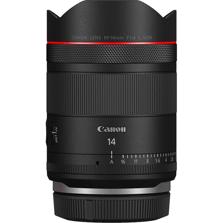 CANON LENS RF14mm F1.4 L VCM AF MF  
Canon 14  
A 16 11 8 5.6 4 28