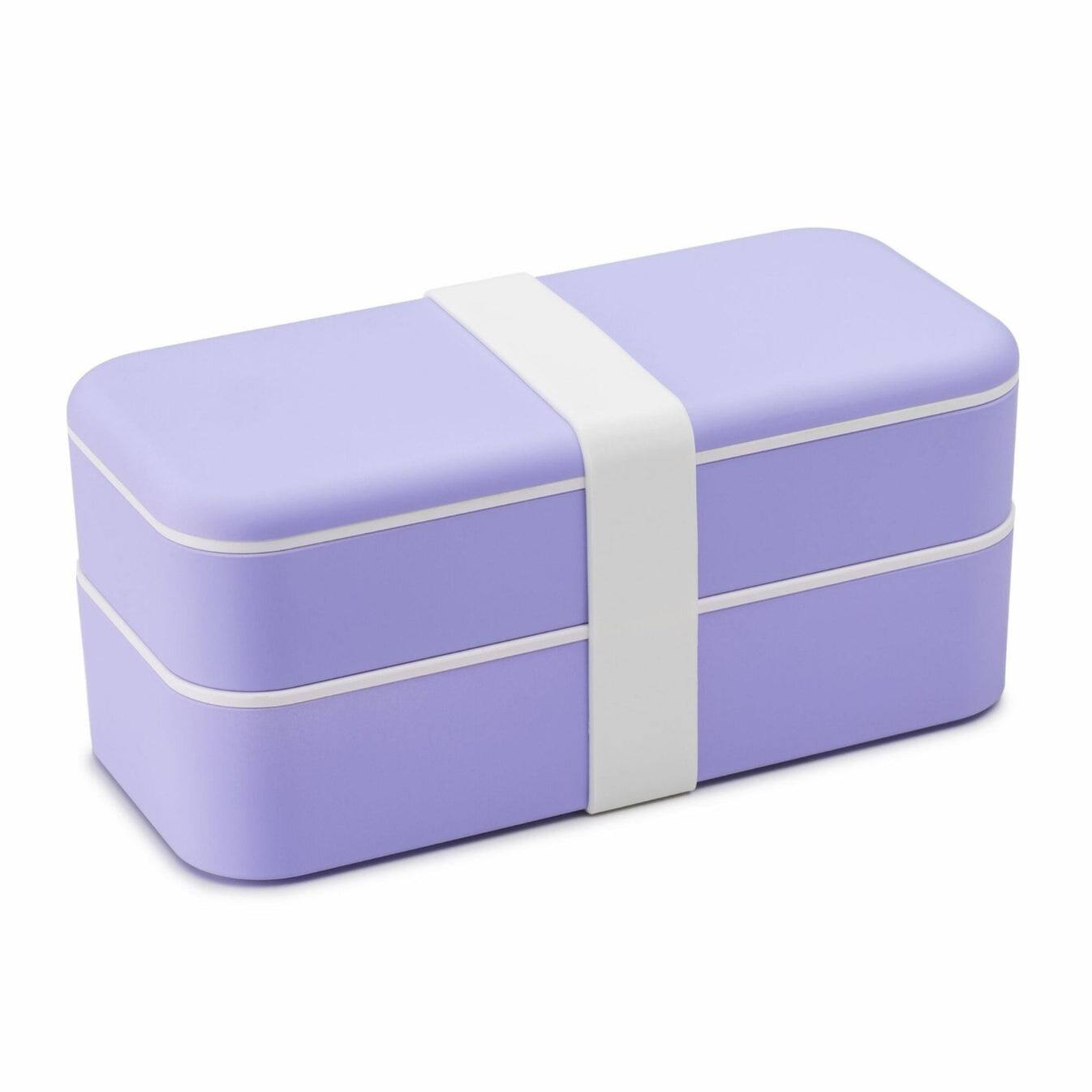 Angle. Function 101 - BentoStack Tech Accessory Organizer Purple - Purple.
