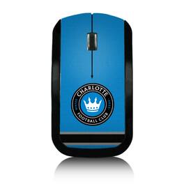 Keyscaper - Charlotte FC Team Stripe Wireless Mouse - Wireless - Multicolor