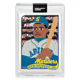 Topps - PROJECT 2020 Card 88 - 1989 Ken Griffey Jr. by Keith Shore - Blue