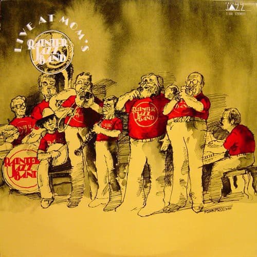 Rainier Jazz Band - Live at Mom's  - VINYL LP