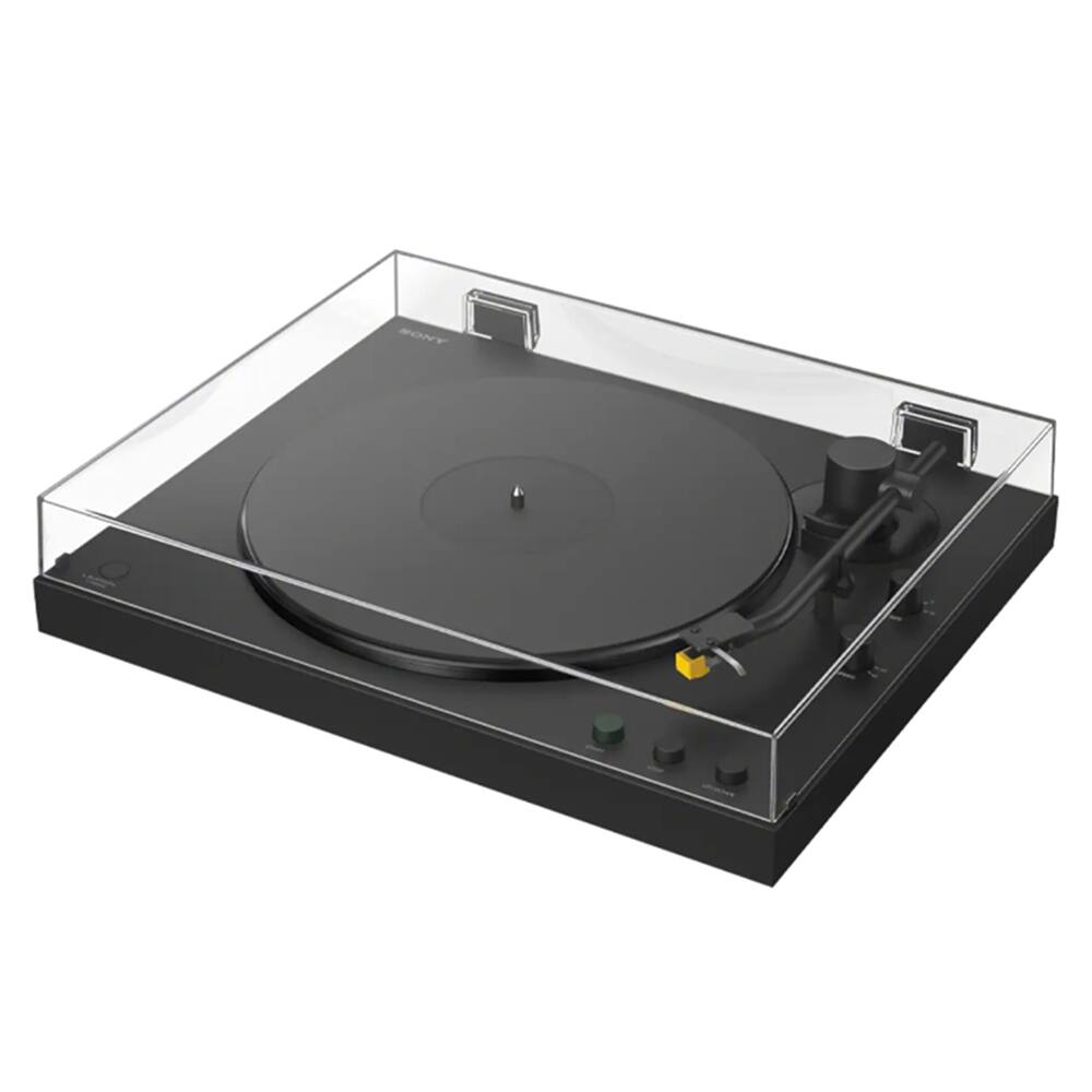 Back. Sony - PS-LX5BT Full Auto Playback Premium Turntable, Bluetooth + Cleaning Kit & 26-Month Extended Warranty Bundle.