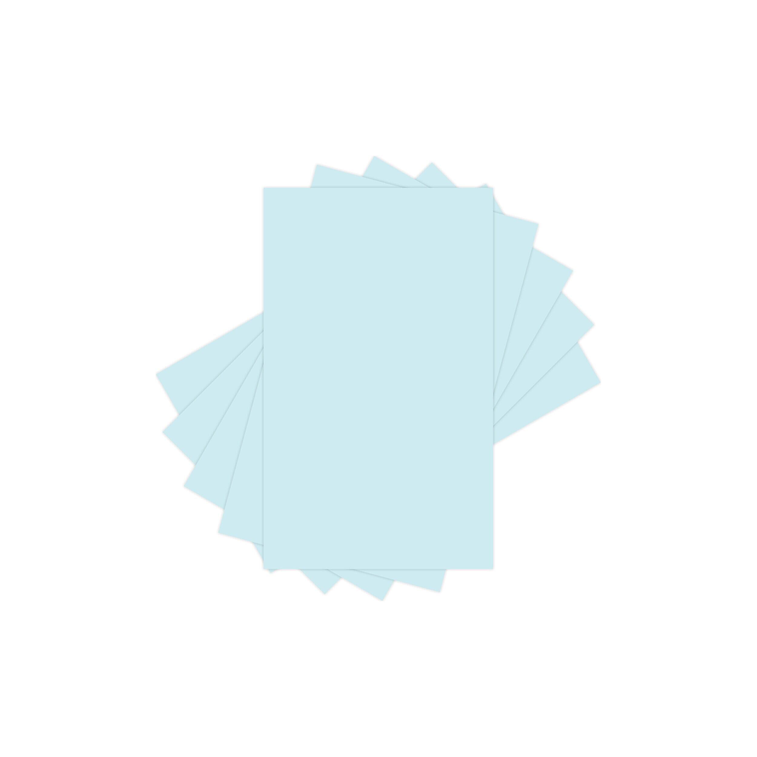 Alt View 1. Lettermark - Lettermark Colors 30% Recycled 8.5" x 14" Colored Paper, 20 lbs., Blue, 500 Sheets/Ream (94286RM).