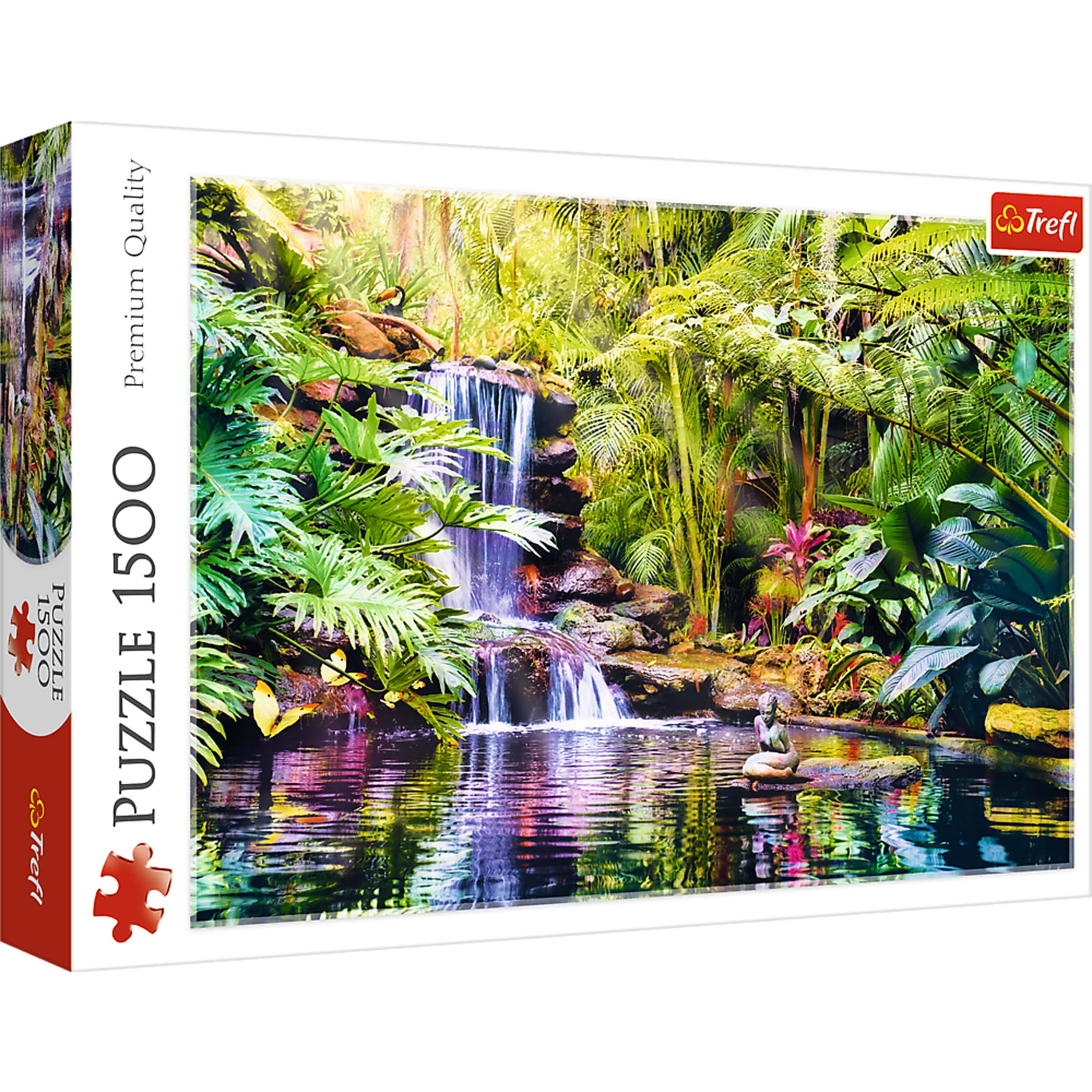 Trefl - Red 1500 Piece Puzzle - Oasis of Calm