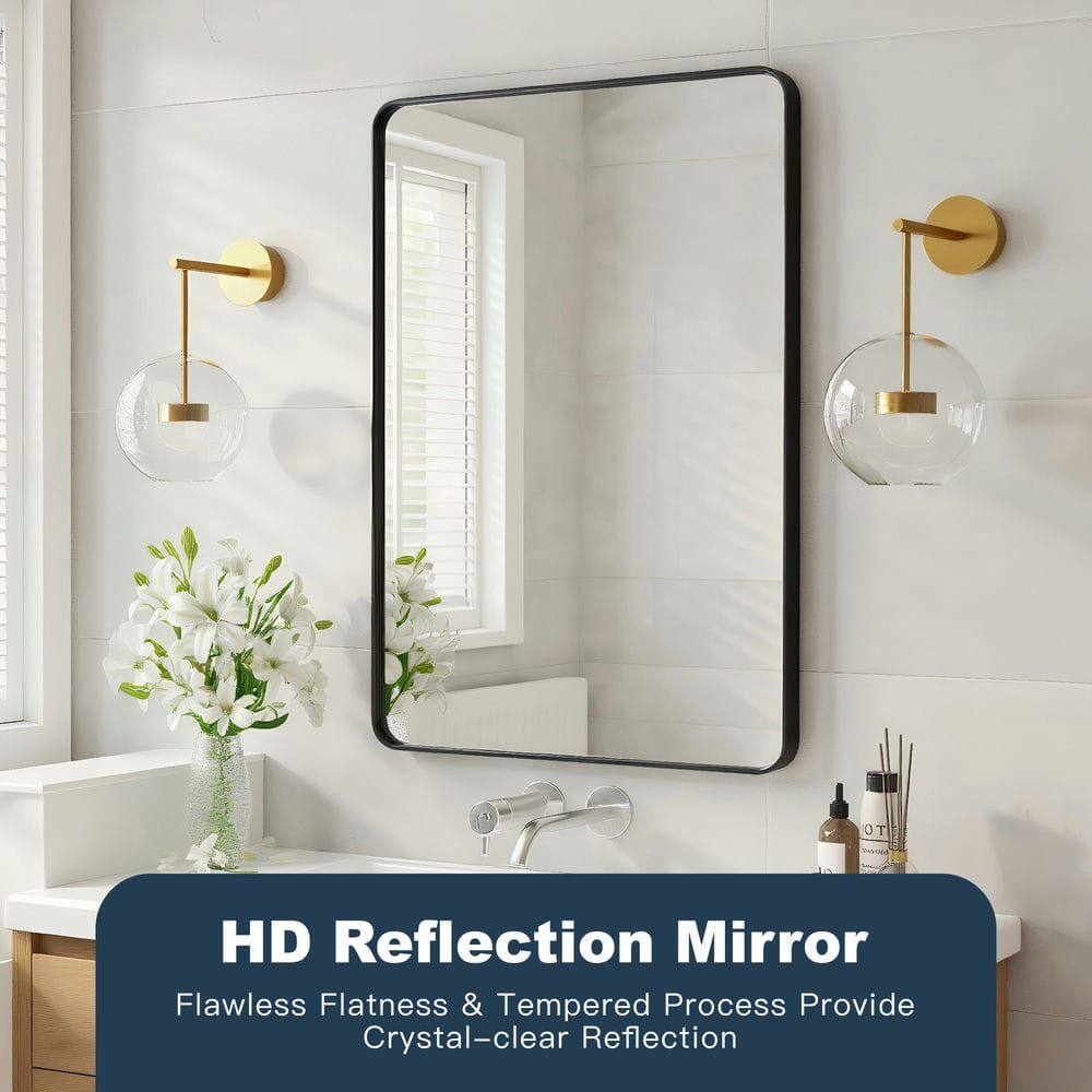 HD Reflection Mirror  
Flawless Flatness & Tempered Process Provide Crystal-clear Reflection