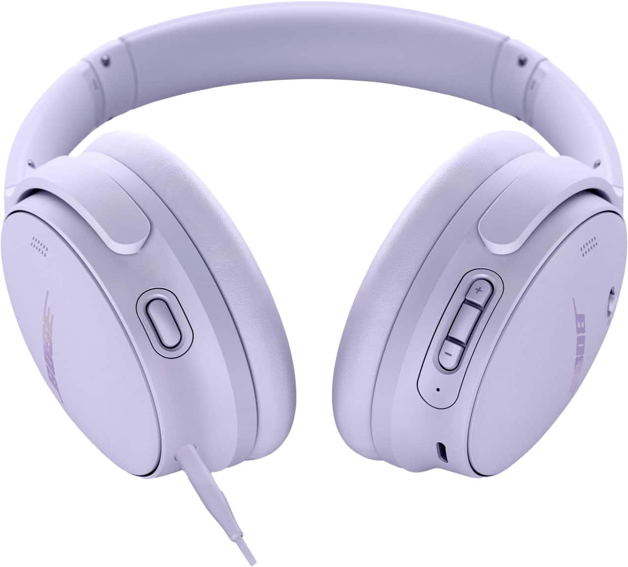 Alt View 13. Bose - QuietComfort Wireless Noise Cancelling Over-the-Ear Bluetooth Headphones - Chilled Lilac.