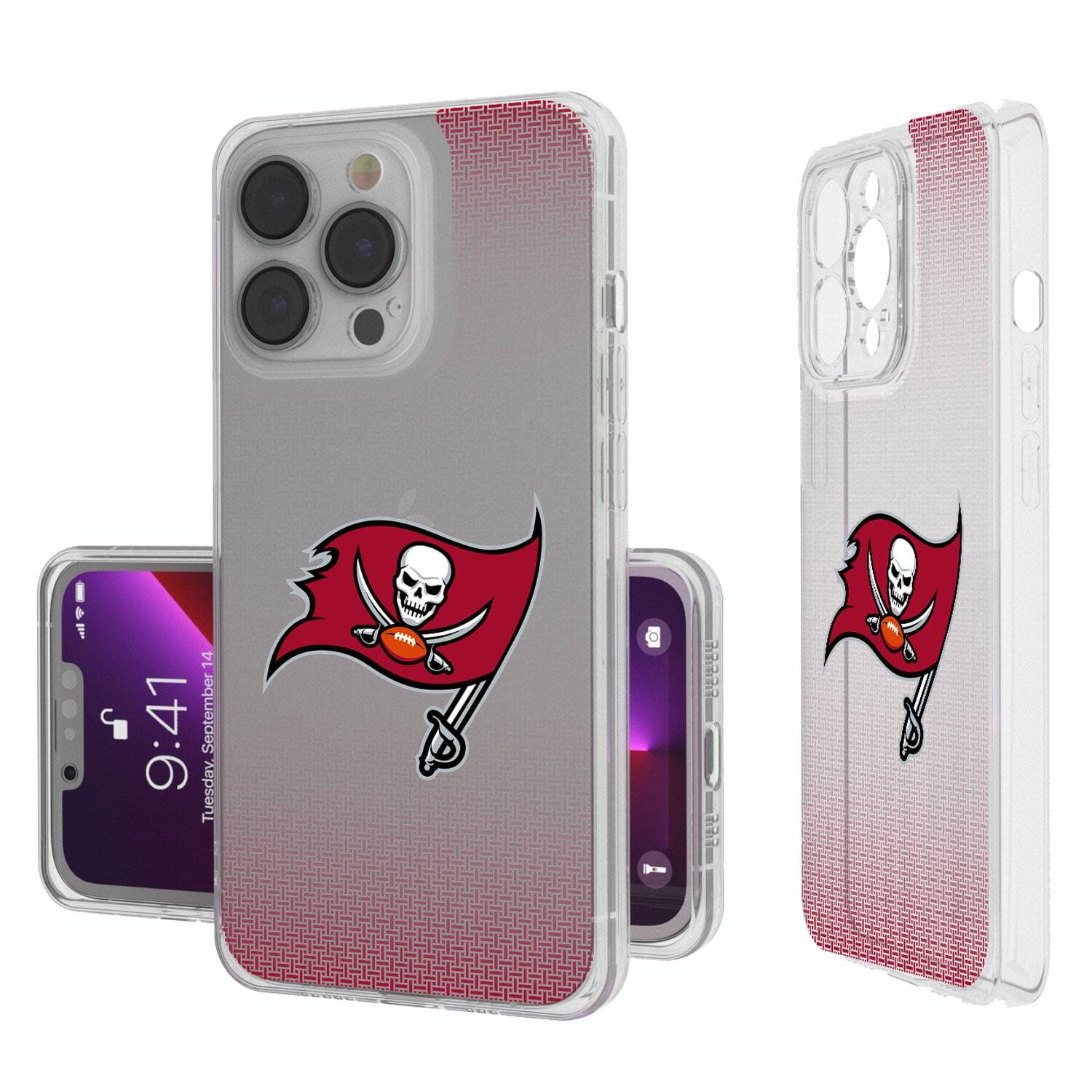 Keyscaper - NFL - Tampa Bay Buccaneers Linen Logo iPhone Clear Case - 13 Pro Max - Multicolor price history on PriceWatchPro