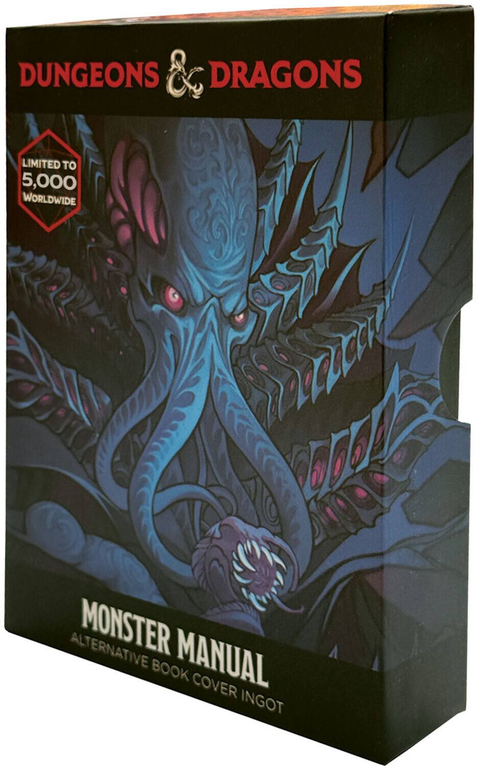 DUNGEONS & DRAGONS  
LIMITED TO 5,000 WORLDWIDE  
MONSTER MANUAL  
ALTERNATIVE BOOK COVER INGOT