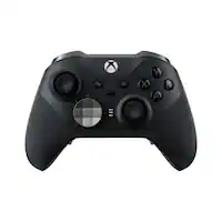 Microsoft - Elite Series 2 Core Wireless Controller for Xbox Series X, Xbox Series S, Xbox One, PCs, and Cloud-Enabled Devices - Black - Front_Zoom