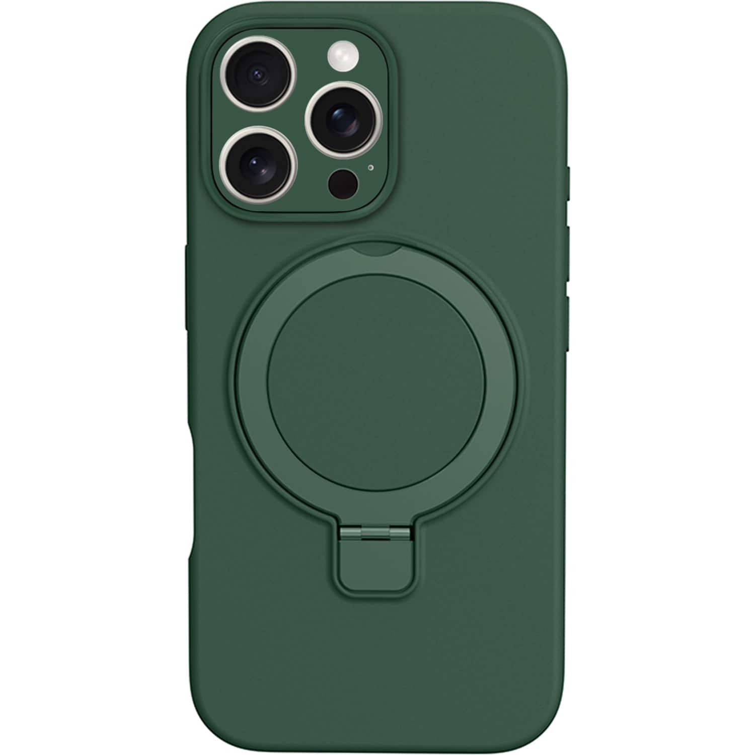 Front. SaharaCase - Venture Series Silicone Case with MagSafe for Apple iPhone 16 Pro Max - Cactus Green.