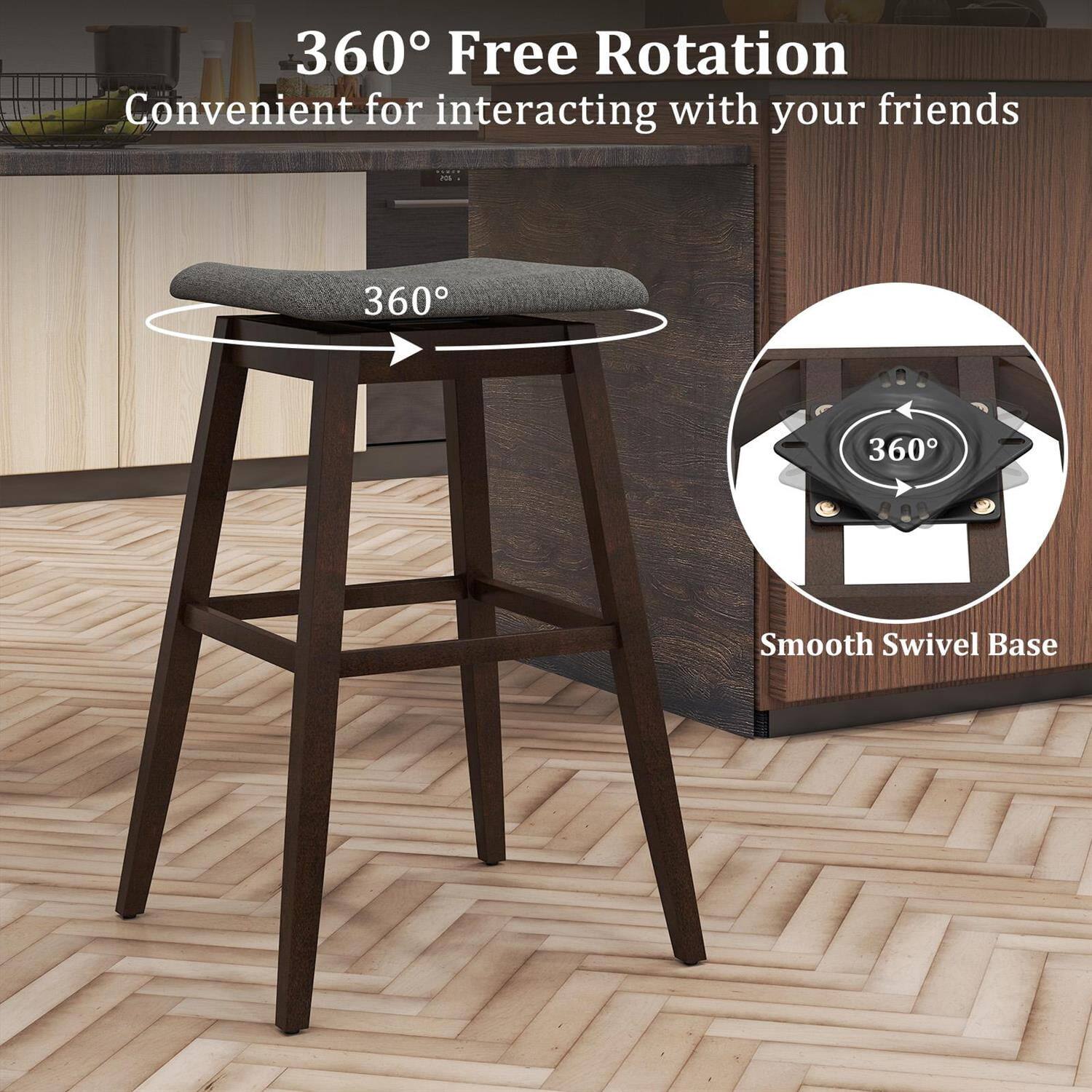 360° Free Rotation  
Convenient for interacting with your friends  

360° Smooth Swivel Base