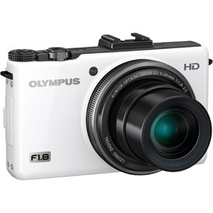 Best Buy: Olympus 10 Megapixel Compact Camera White XZ-1