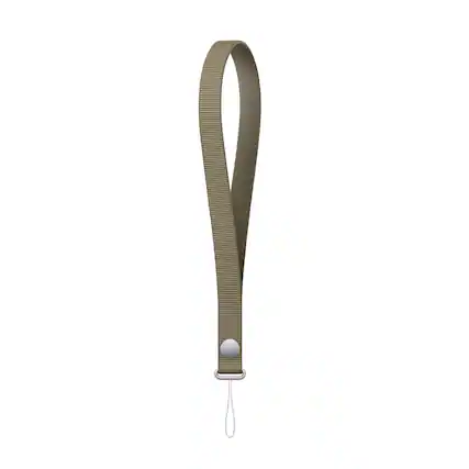 Front. Apple - Wrist Strap - Olive.