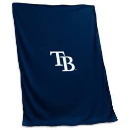 Logo Brands - Tampa Bay Rays 54'' x 84'' Sweatshirt Blanket - Multicolor