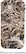 Alt View 1. LifeProof - fre Case for Apple® iPhone® SE, 5s and 5 - Taupe/Brown Camoflauge.