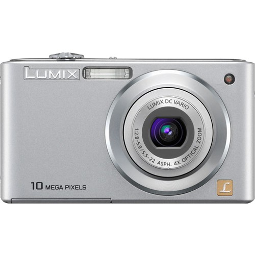 Verbeteren ervaring Ademen Best Buy: Panasonic Lumix 10.1 Megapixel Compact Camera Silver DMC-F2