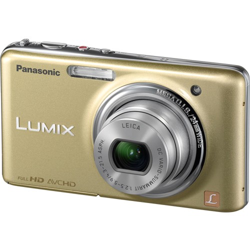 Fysica Geslaagd Statistisch Best Buy: Panasonic Lumix 12.1 Megapixel Compact Camera Gold DMC-FX78