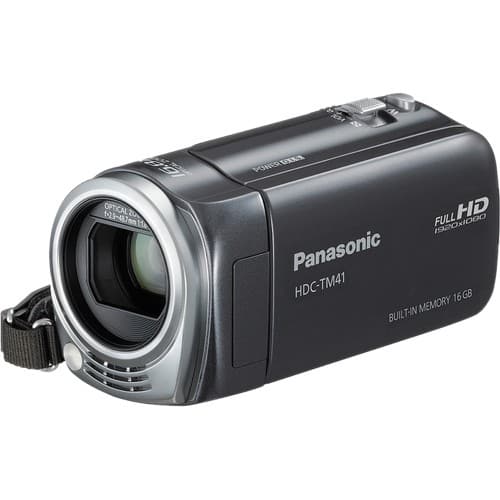 Best Buy Panasonic Digital Camcorder 2.7" LCD CMOS Full HD Gray HDCTM41