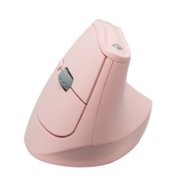 J-Tech Digital - Wireless Vertical Ergonomic Mouse - Wireless & Bluetooth - Wireless - Pink
