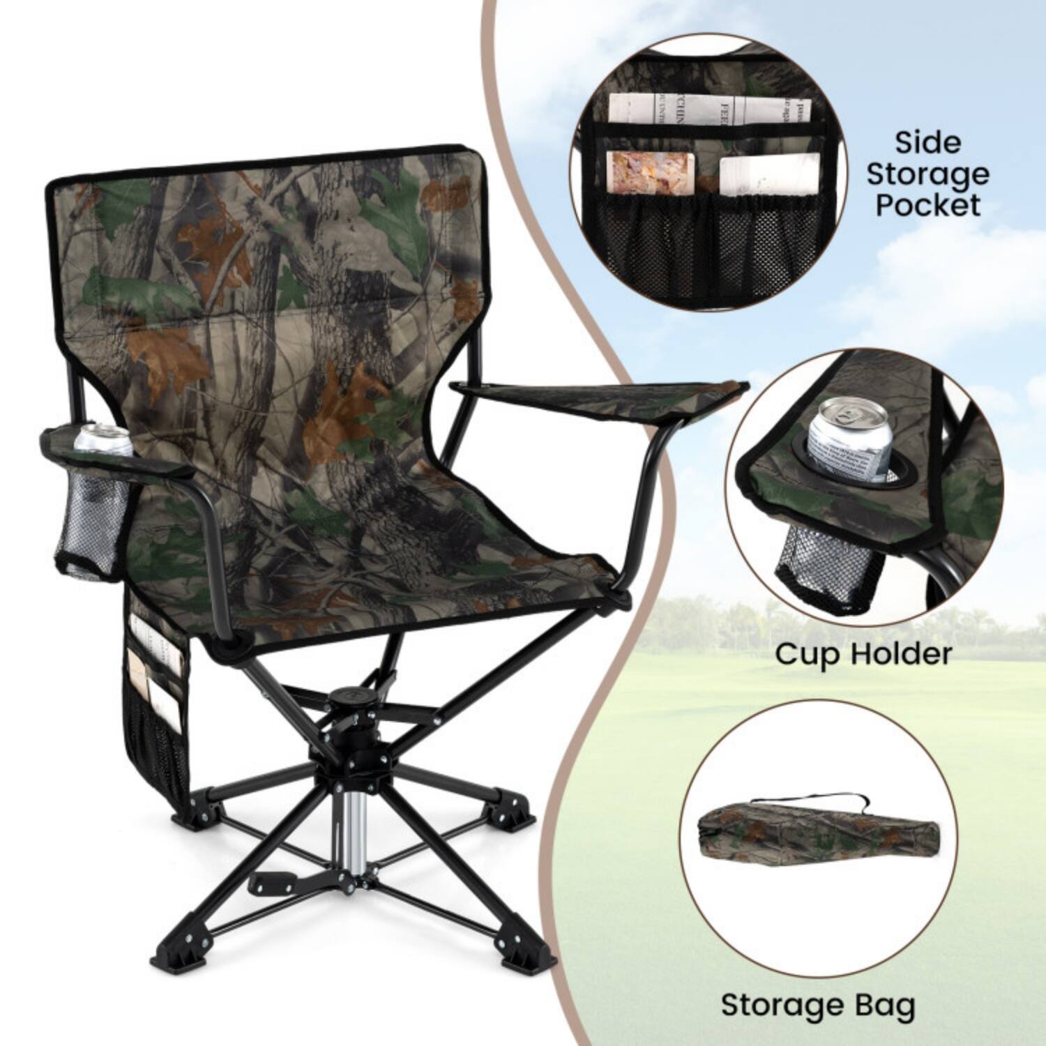 NBCX FEE I Side Storage Pocket Cup Holder Storage Bag

- Side Storage Pocket
- Cup Holder
- Storage Bag