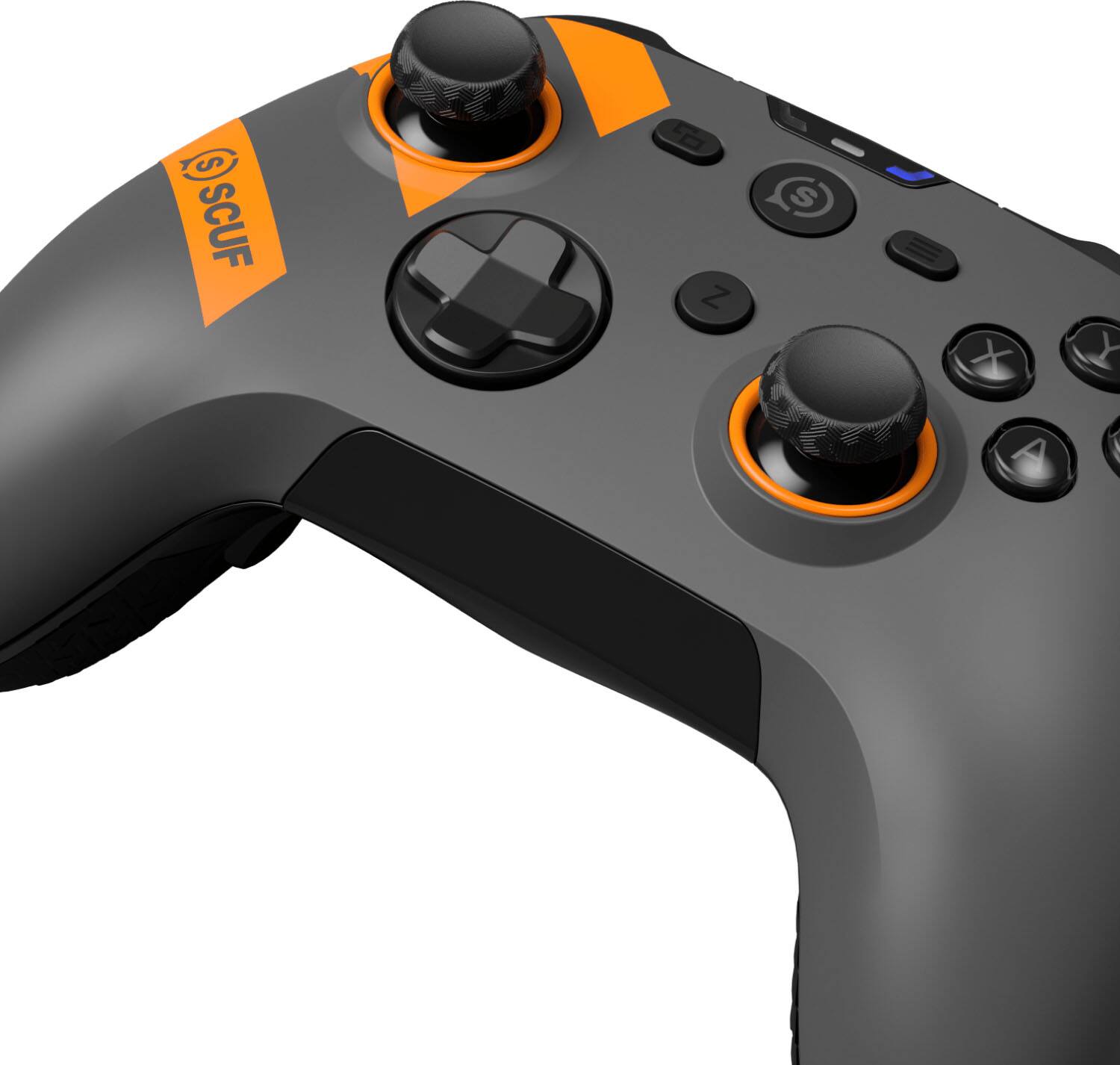 Alt View 7. SCUF - SCUF - Nemesis Pro 8K Wireless Controller for PC, 8000Hz Polling Rate, TMR Thumbsticks, Mechanical ABXY - Steel Gray.