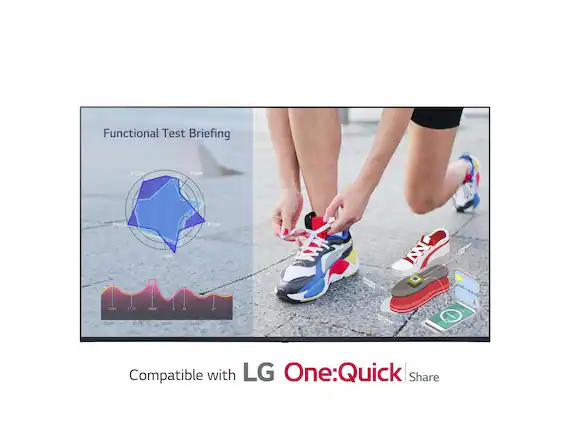 Functional Test Briefing
E type A type D type C type B type
12.00 04:00 11.11 15:00 18.02 A 03:00 T4 11:00 21 22:00
Compatible with LG One:Quick Share