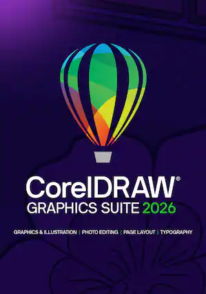 CorelDRAW GRAPHICS SUITE 2026
GRAPHICS & ILLUSTRATION | PHOTO EDITING | PAGE LAYOUT | TYPOGRAPHY