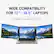 WIDE COMPATIBILITY FOR 12" - 18.5" LAPTOPS
Compatible with a wide range of laptop sizes