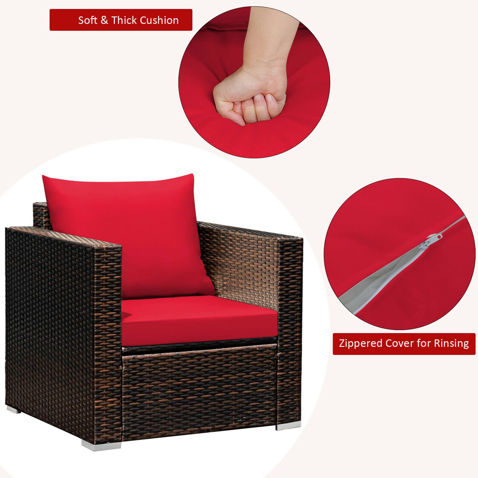 Soft & Thick Cushion

Zippered Cover for Rinsing