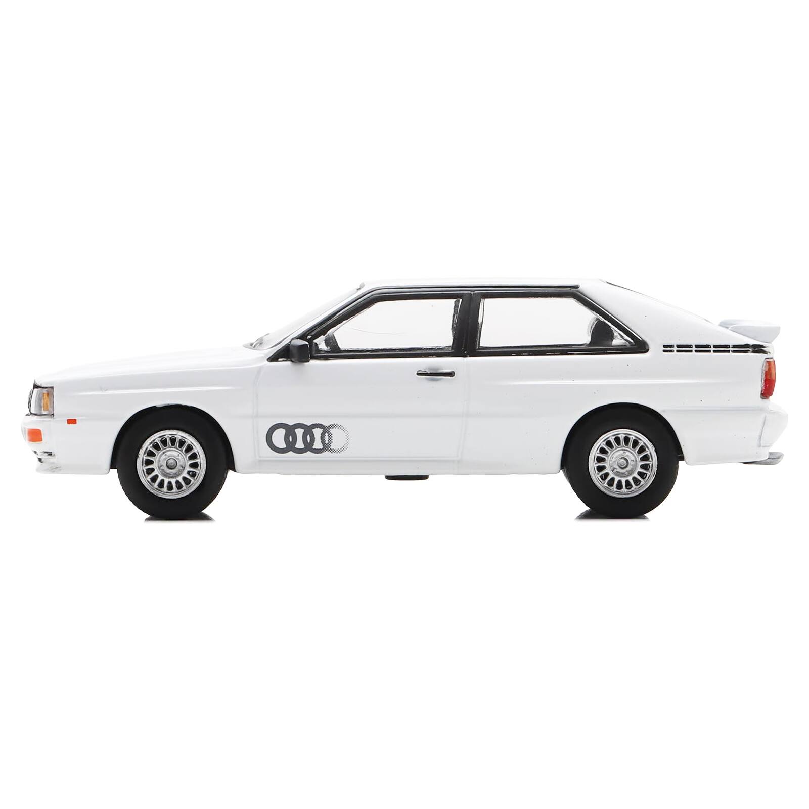 Alt View 1. Schuco - Audi Quattro White 1/64 Diecast Model Car by Schuco.