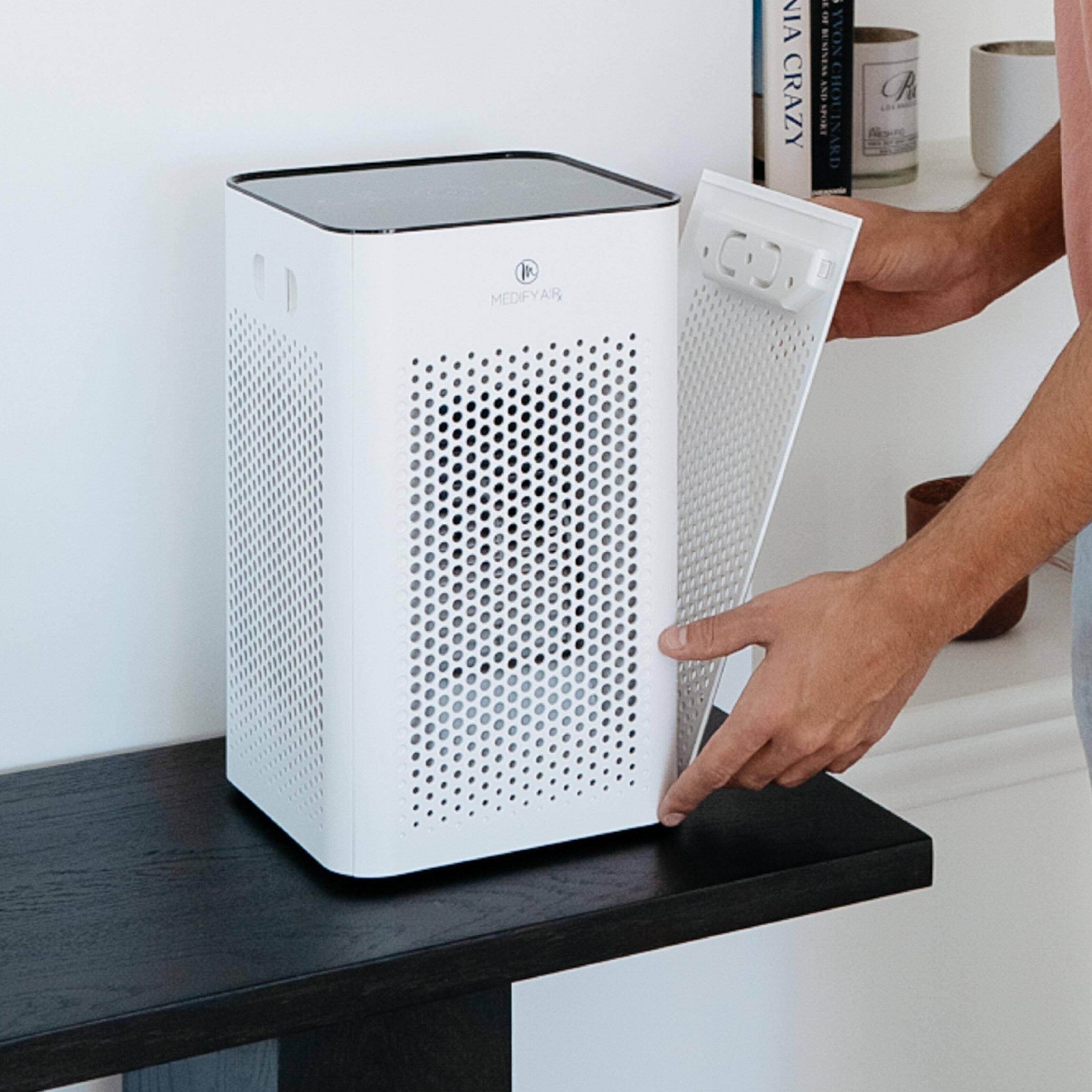 Alt View 13. Medify Air - Medify True HEPA H13 Replacement Filter for MA-25 - Silver.