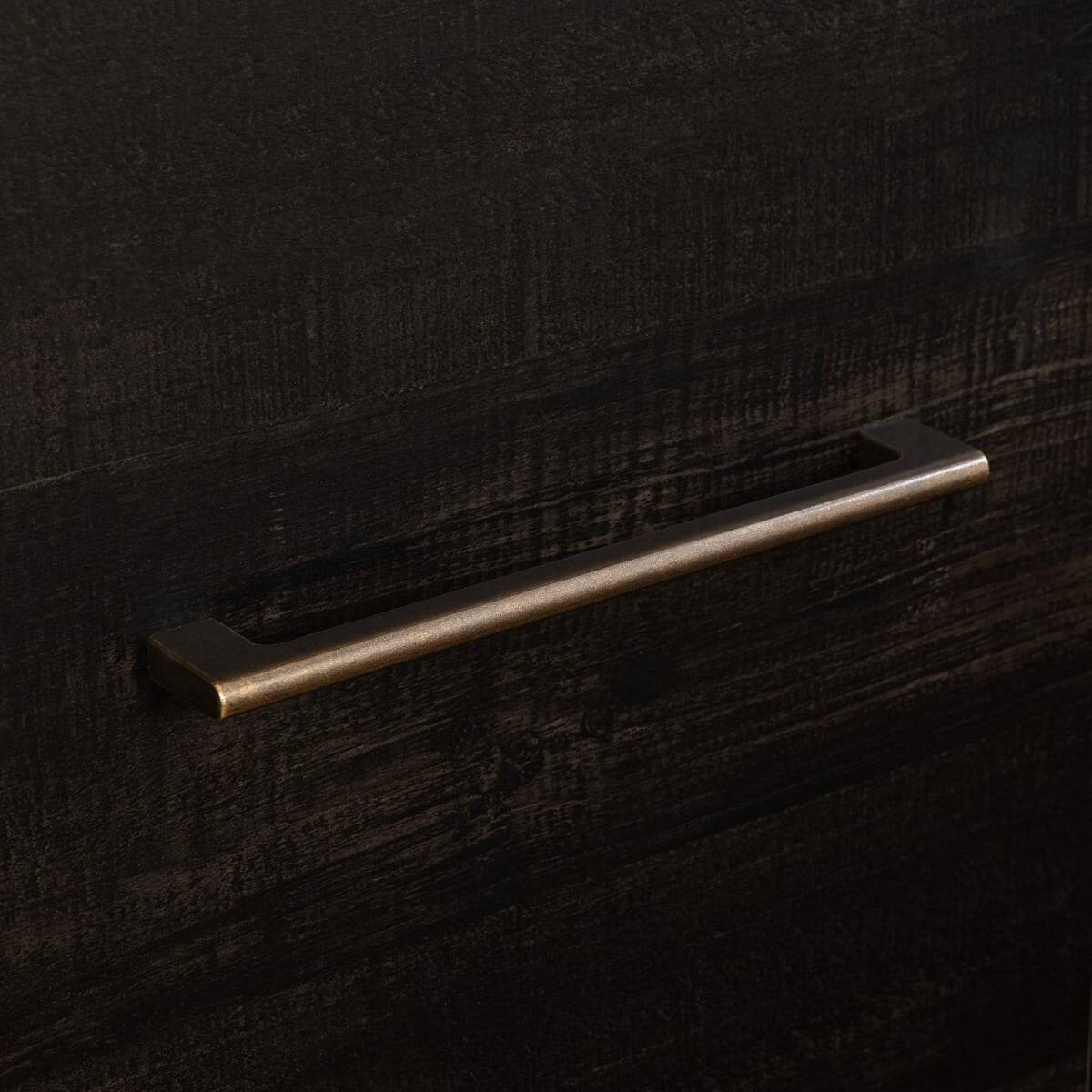 Back. Hivvago - Hivvago Modern Java 6 Drawer Double Dresser - Brown.