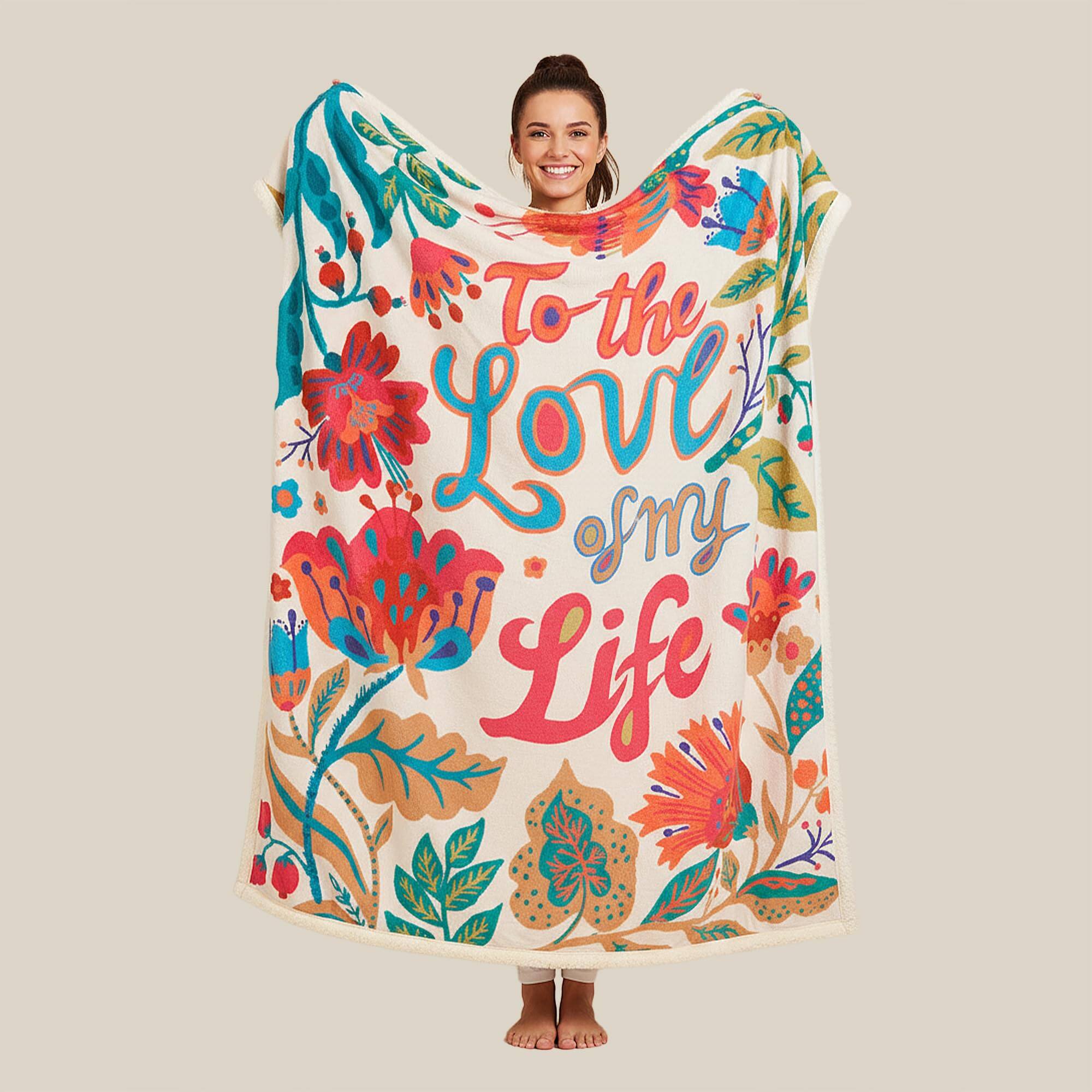 Bliss Petal Throw-50'' x 60''