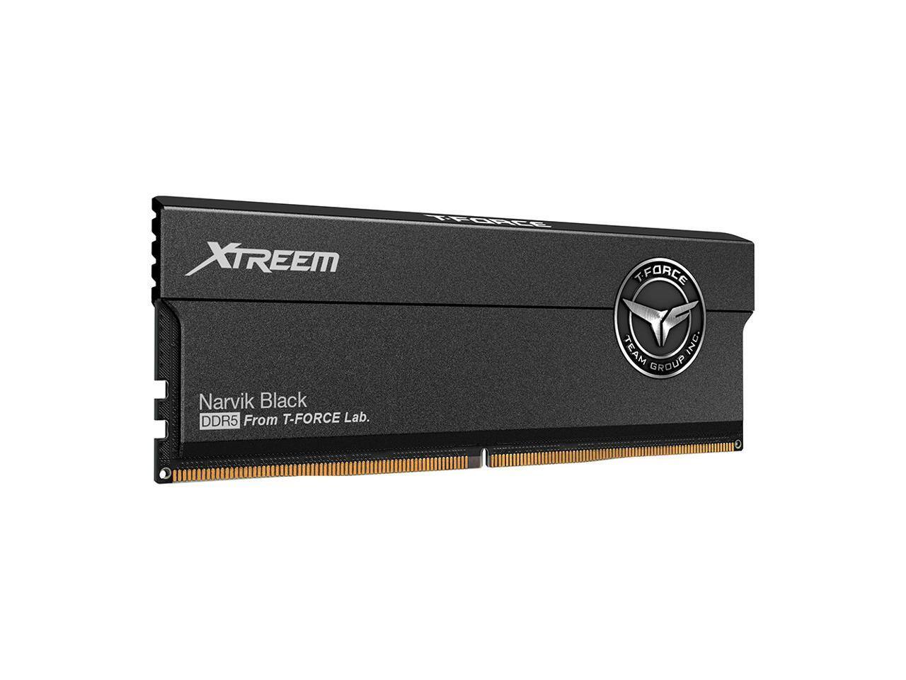 XTREEM  
T-FORCE  
Narvik Black  
DDR5  
From T-FORCE Lab.  
TEAM GROUP INC.